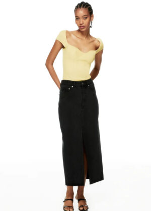 Rib-knit Top