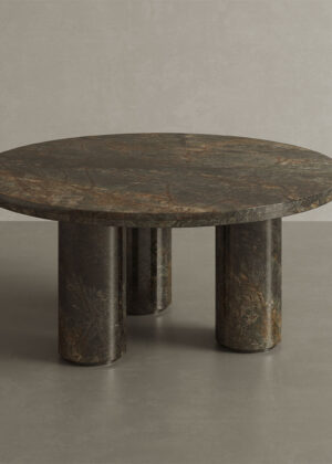 Casoli Marble Coffee Table, Forest Green