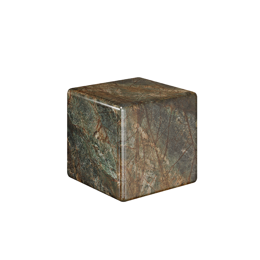 Cerazo Marble Coffee Table, Forest Green - Image 5