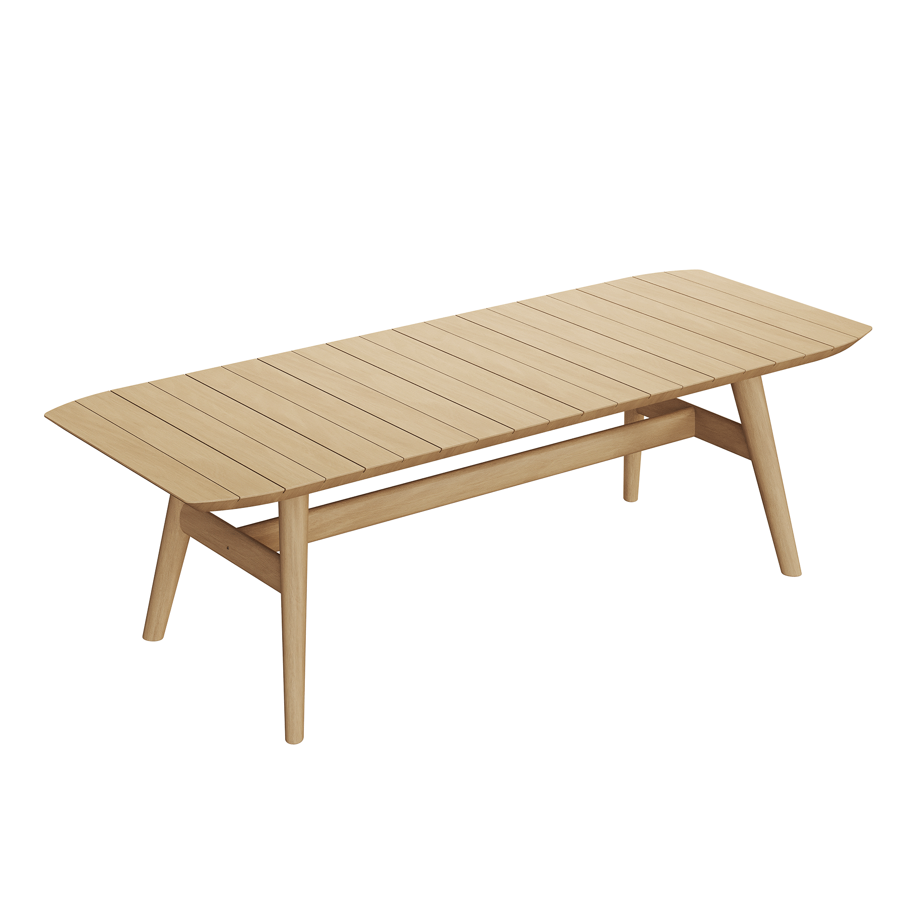 N1 Dining Table Light Teak - Image 5
