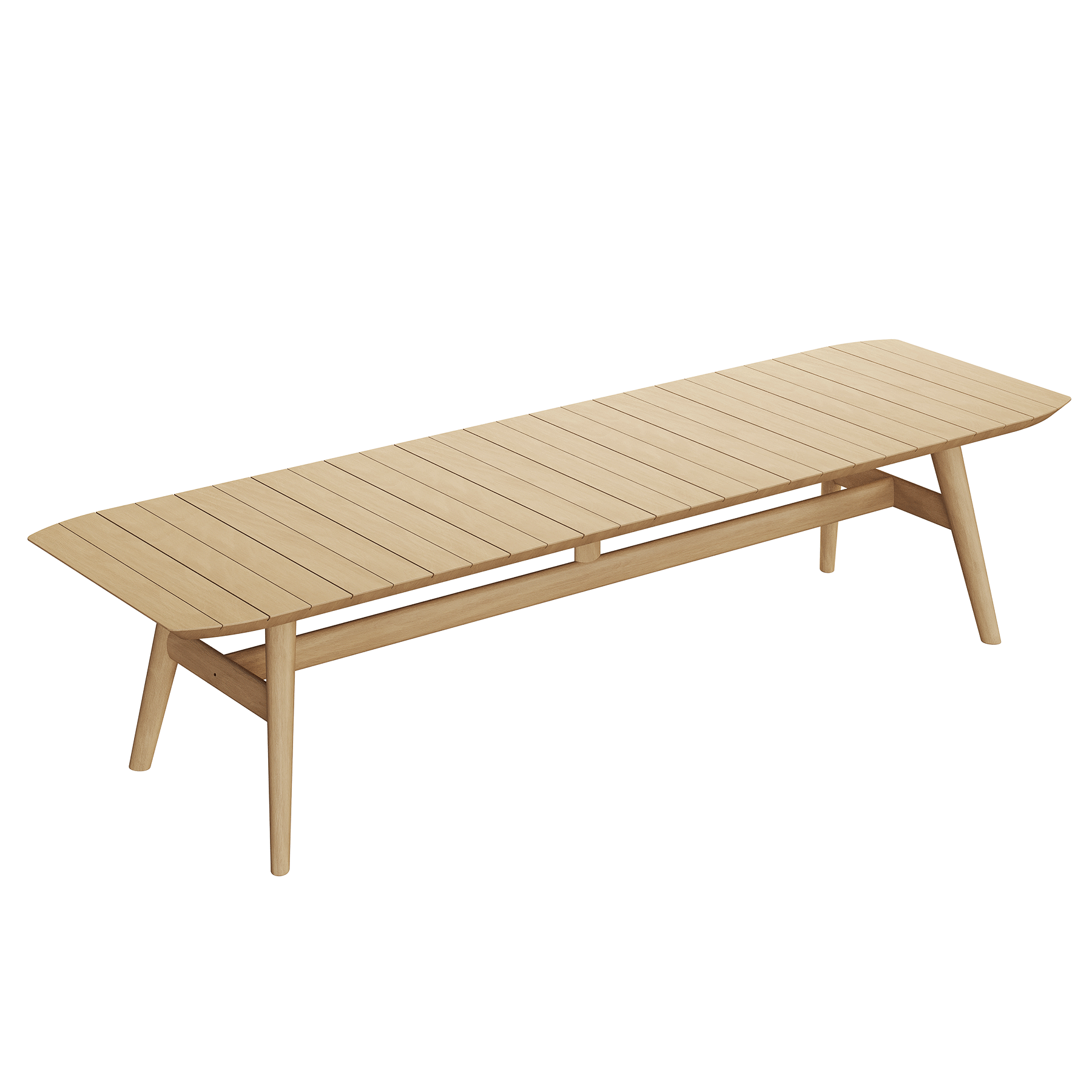 N1 Dining Table Light Teak - Image 6