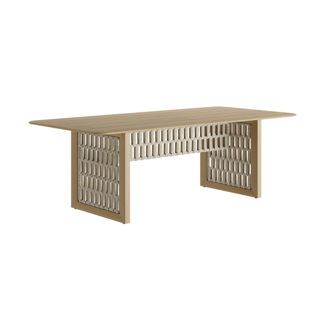 N2 Dining Table Light Teak - Image 4
